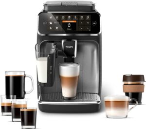 Philips 4300 Series Fully Automatic Espresso Machine with LatteGo Milk Frother