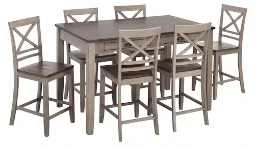 Brookleigh 7-pc Counter Height Dining Set